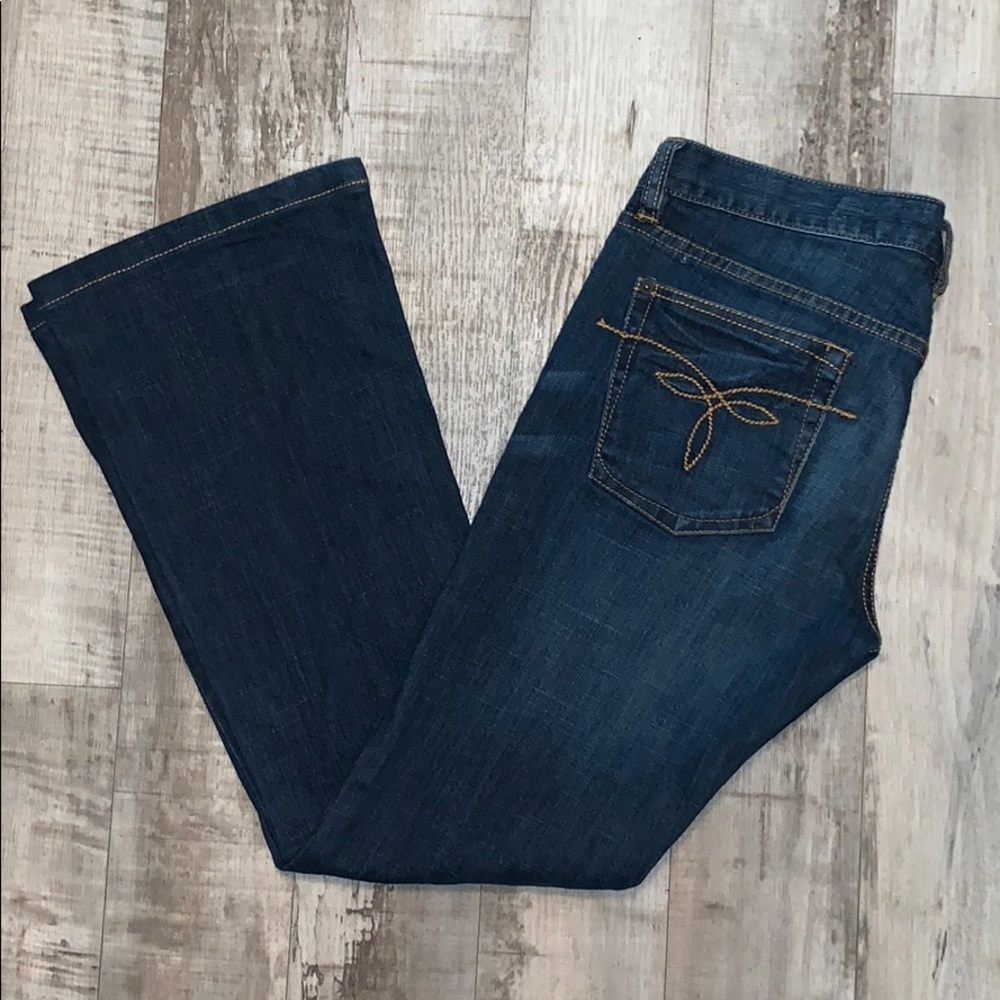 Ted Baker Dark Wash Bootcut Jeans Size 4 (US 32)